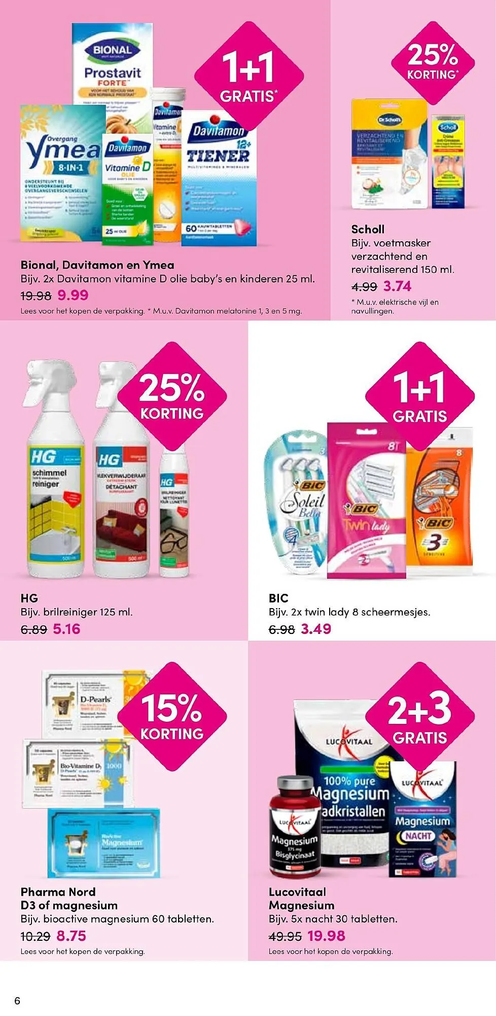 Drogisterij Visser folder van 23 februari tot 8 maart 2026 - Folder pagina 6