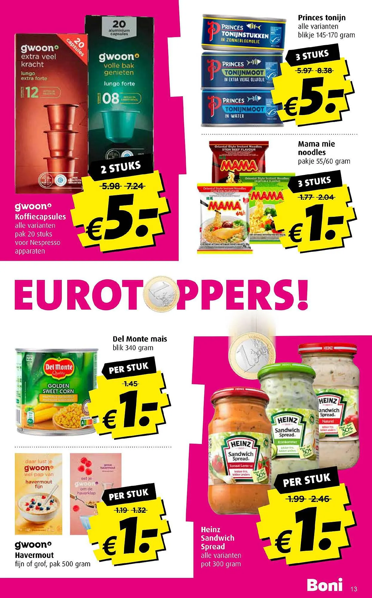 Boni folder van 30 augustus tot 5 september 2023 - Folder pagina 13