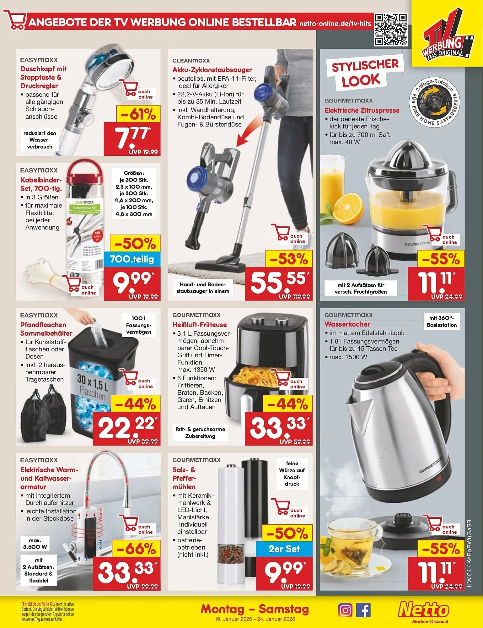 Netto Marken-Discount DE folder van 19 januari tot 24 januari 2026 - Folder pagina 27