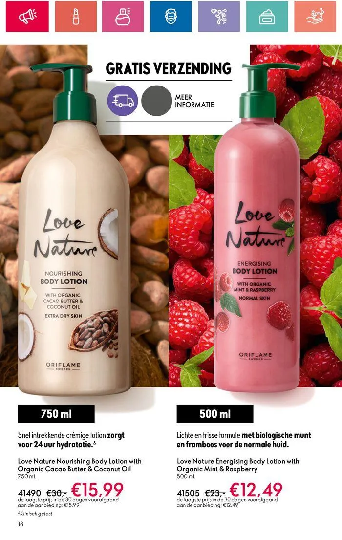 ORIFLAME folder! van 30 mei tot 13 juni 2024 - Folder pagina 18