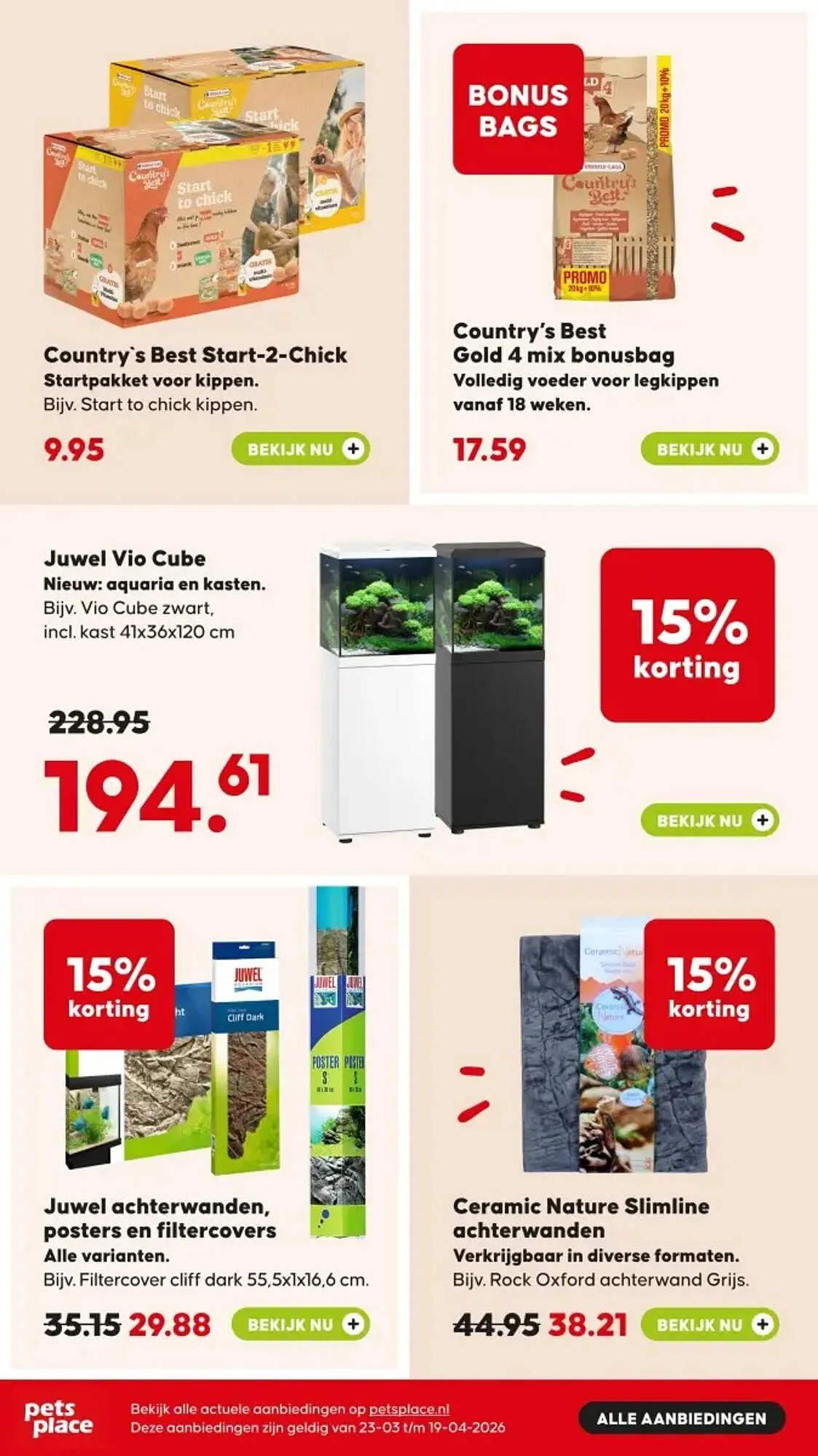 Pets Place folder van 23 maart tot 19 april 2026 - Folder pagina 12