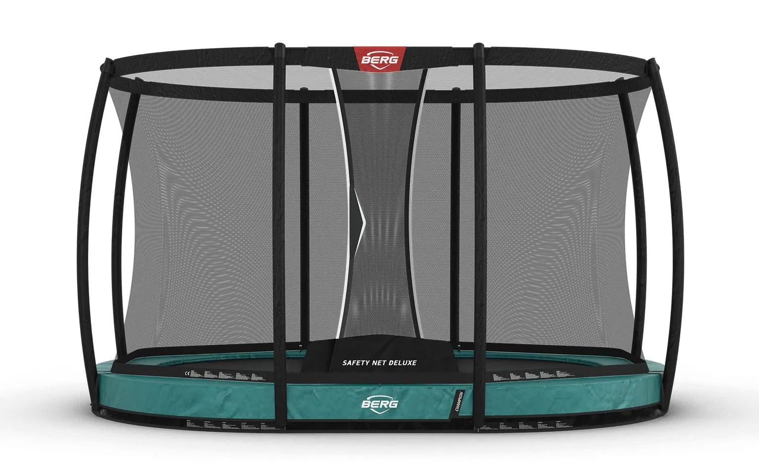 BERG Grand Champion InGround 350 Green + Safety Net Deluxe