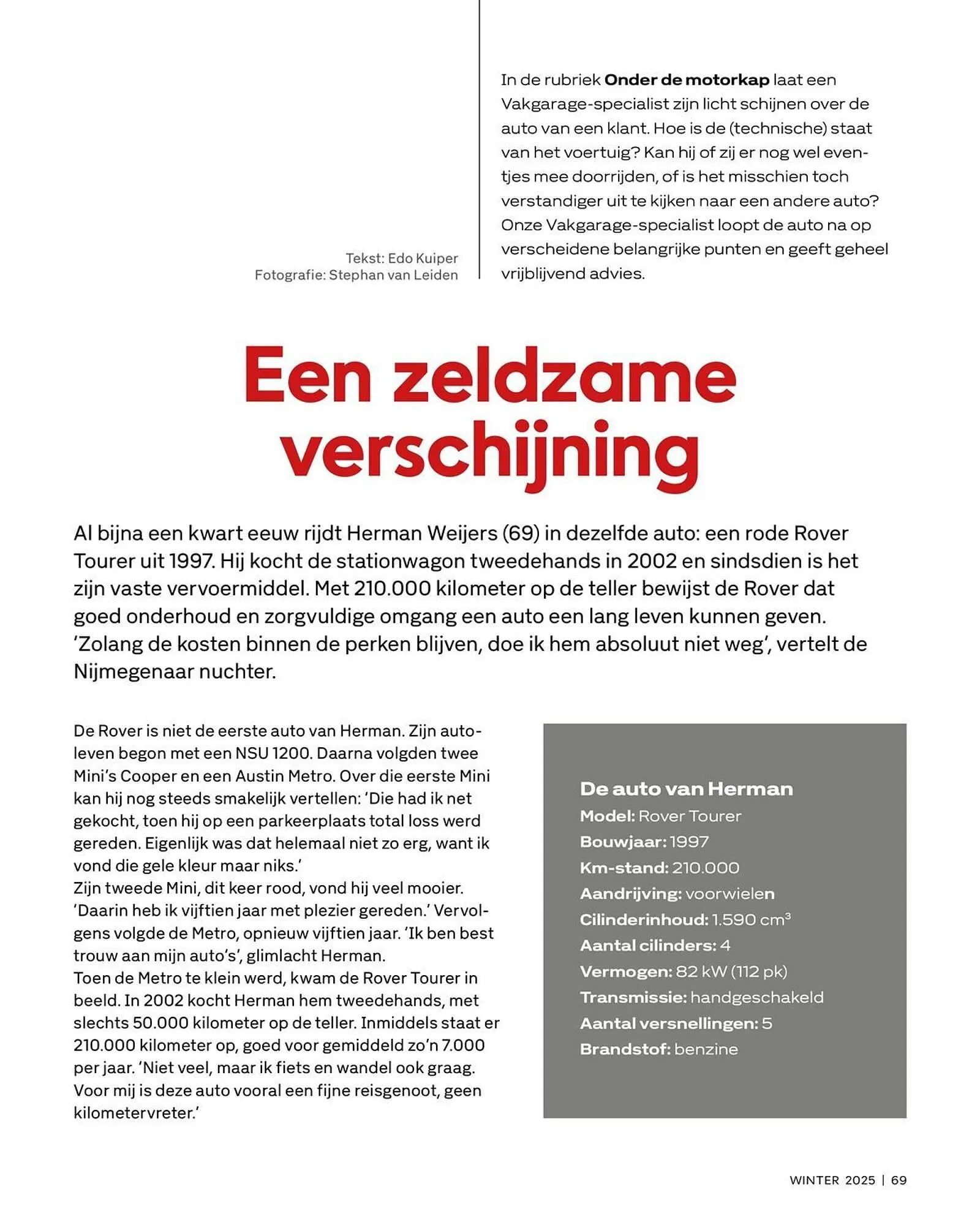 Vakgarage folder van 10 december tot 31 december 2025 - Folder pagina 69