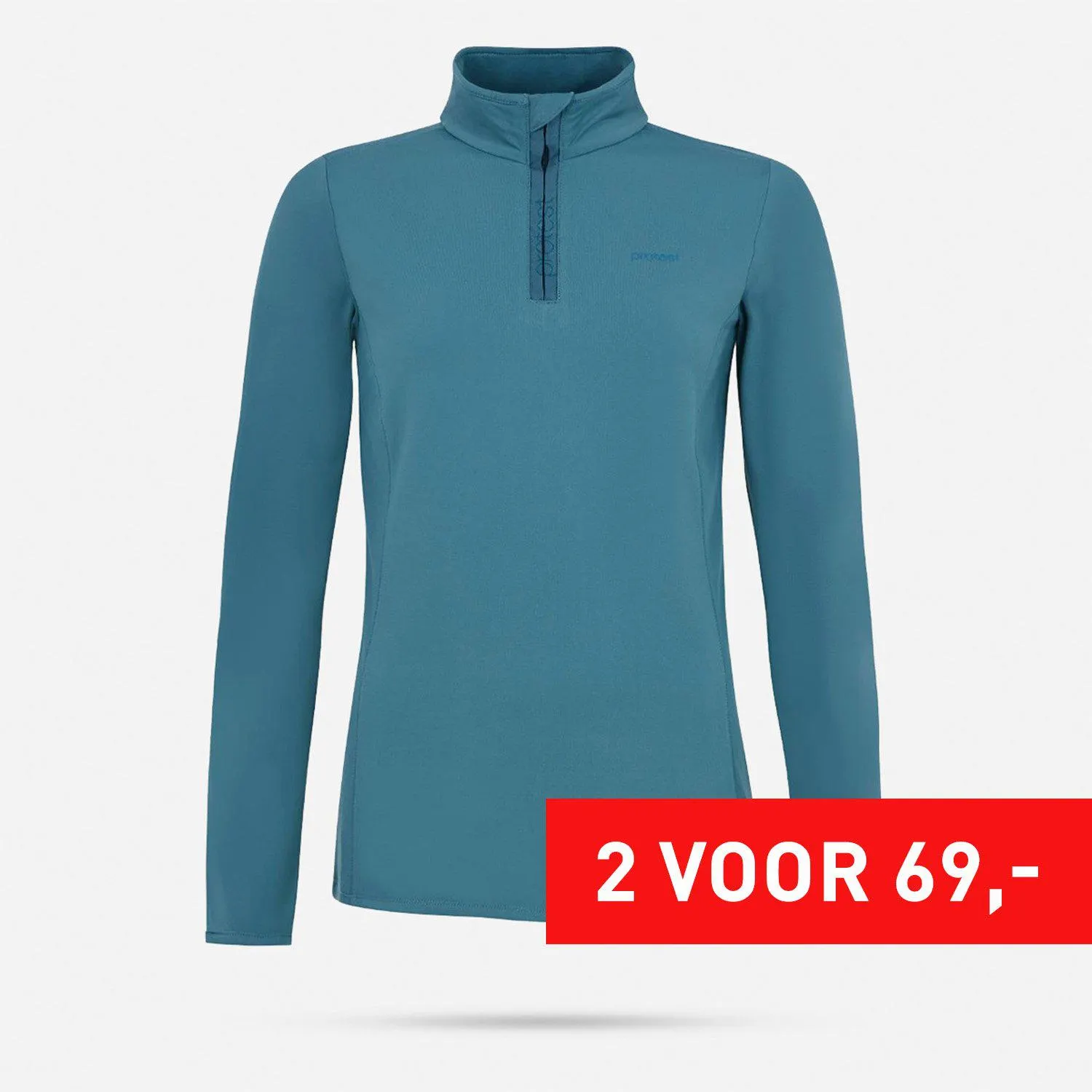 Protest fabriz 1/4 zip top pully Dames