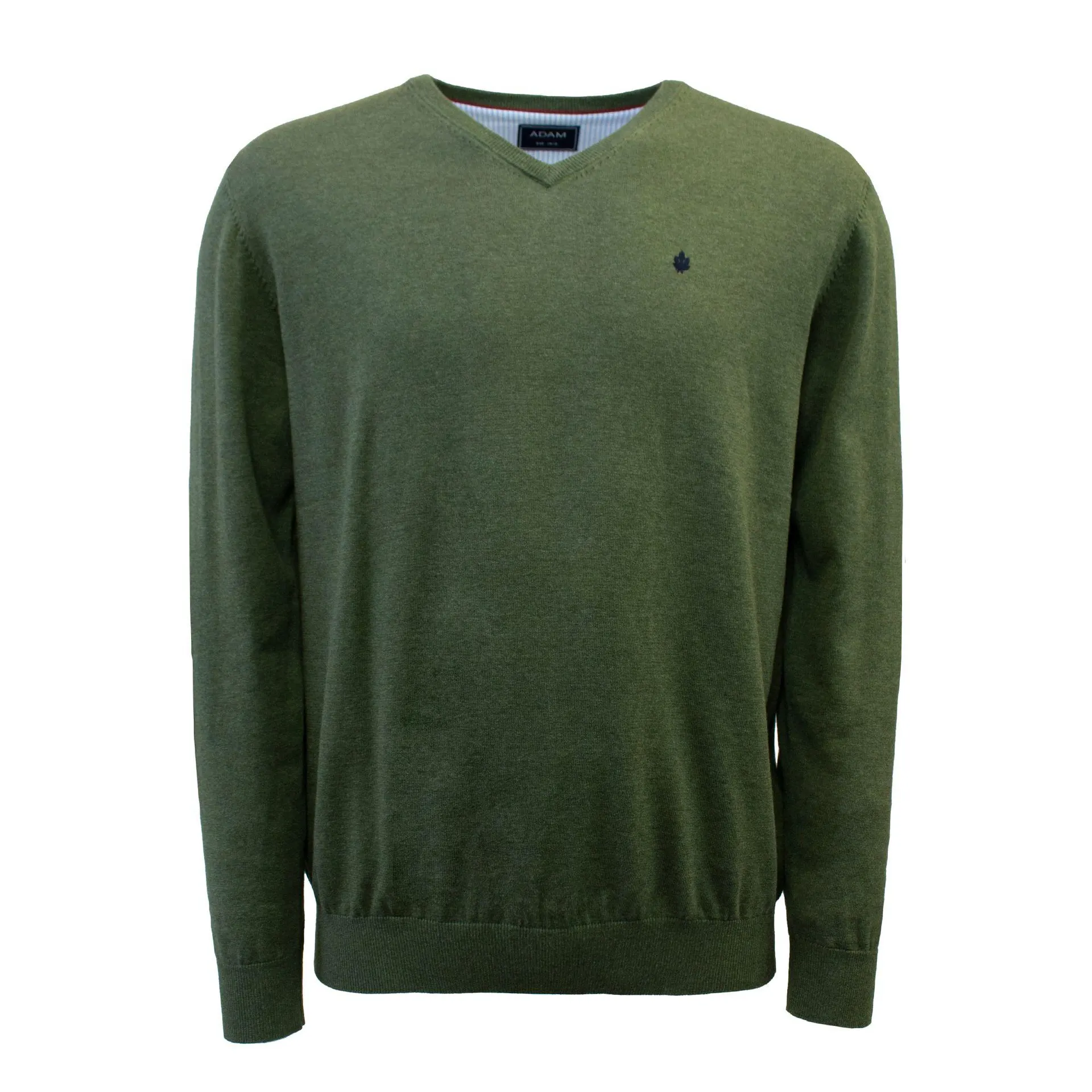organic katoenen pullover v-hals