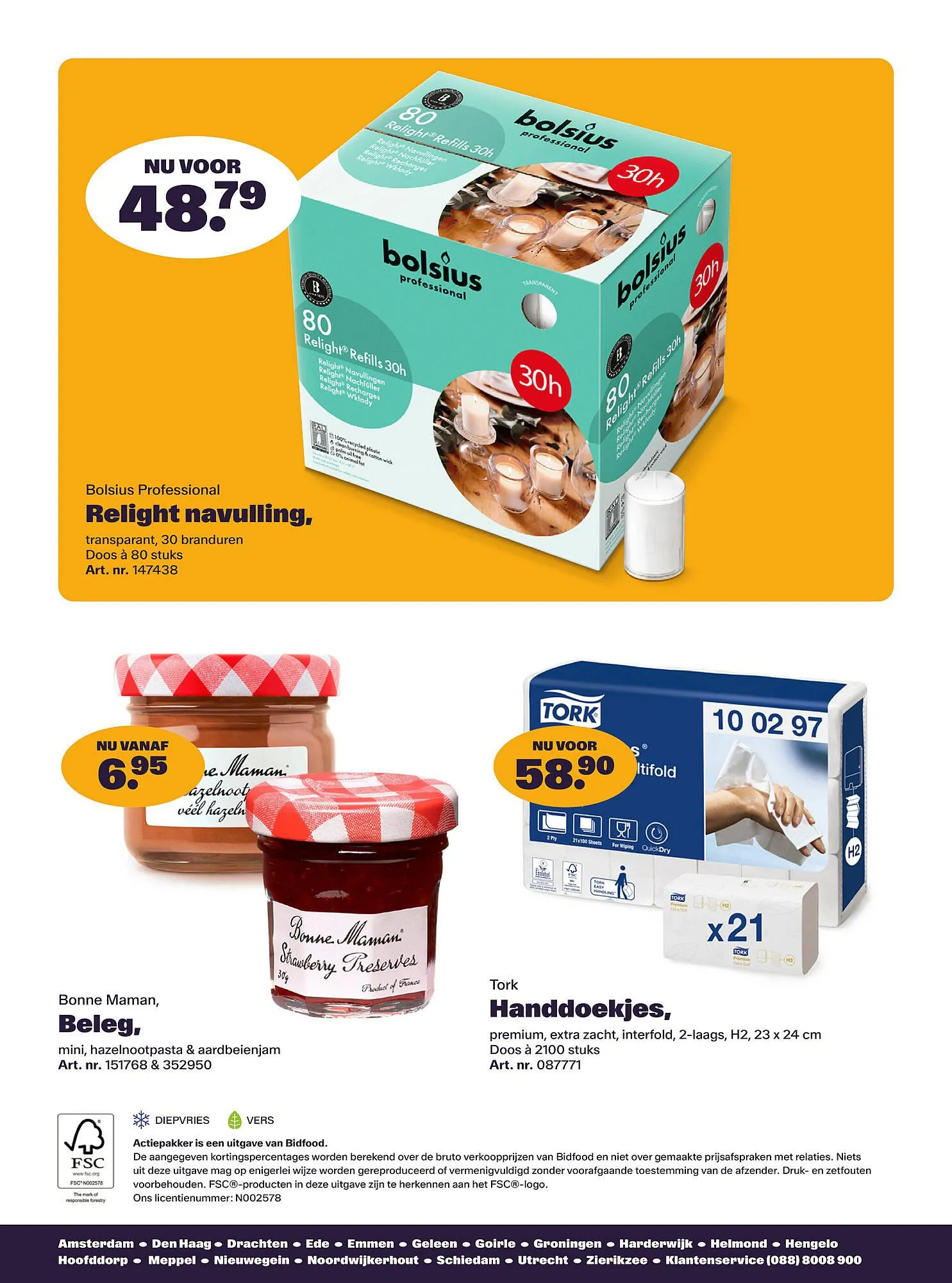 Bidfood folder van 6 oktober tot 19 oktober 2025 - Folder pagina 44