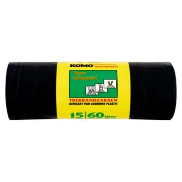 Komo Trekbandzakken 60 Liter 15 Stuks