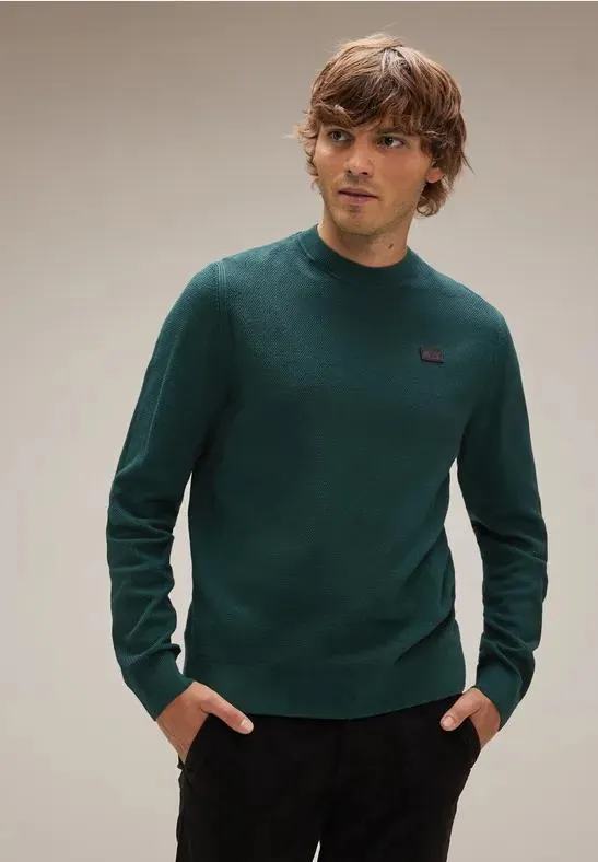 Trui met fijne structuur