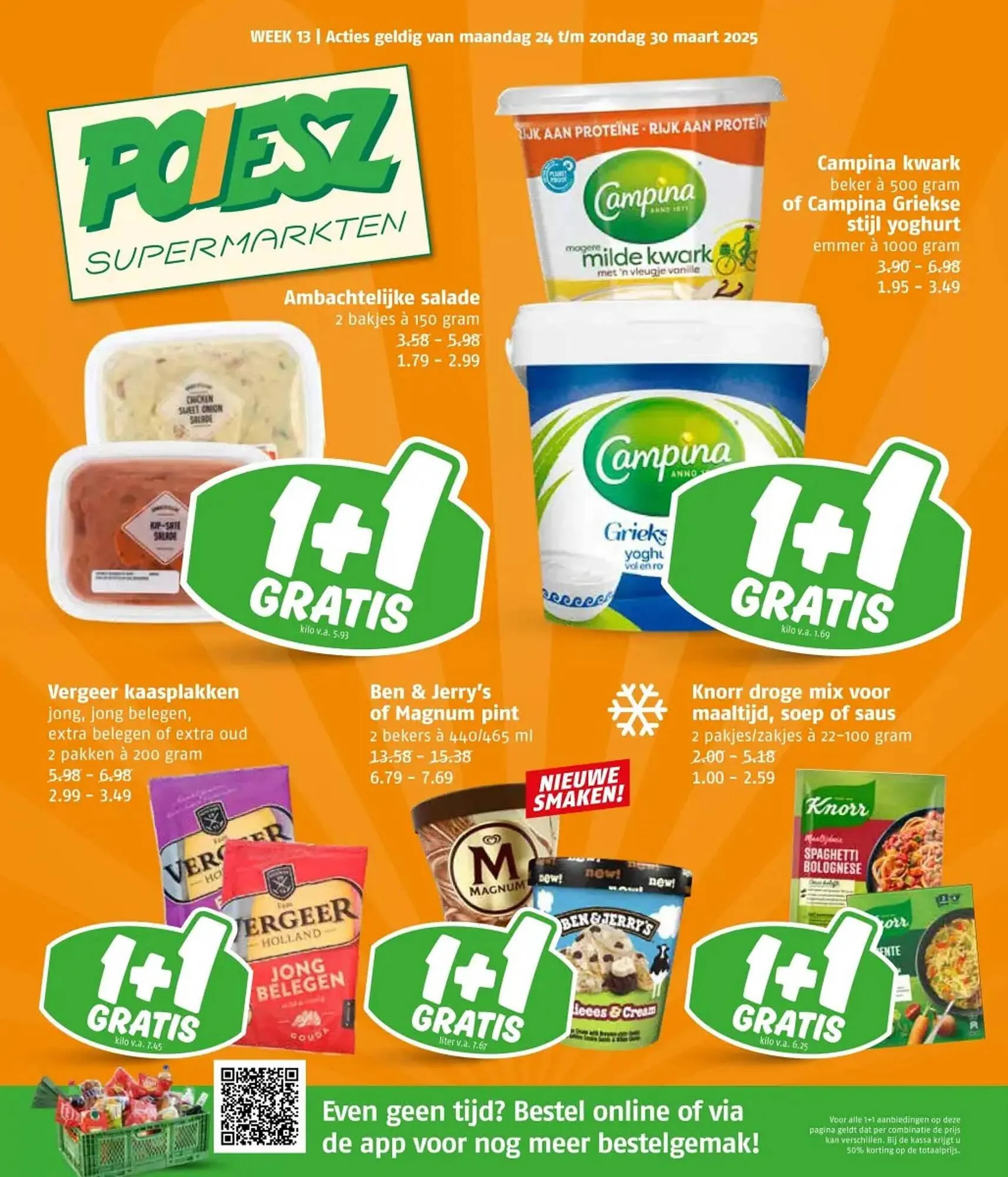 Poiesz folder van 24 maart tot 30 maart 2025 - Folder pagina 1