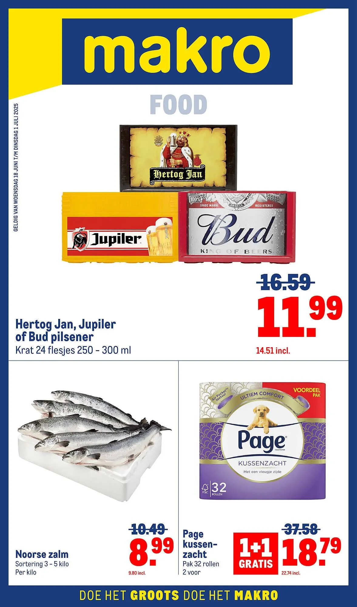 Makro folder van 15 juni tot 1 juli 2025 - Folder pagina 1
