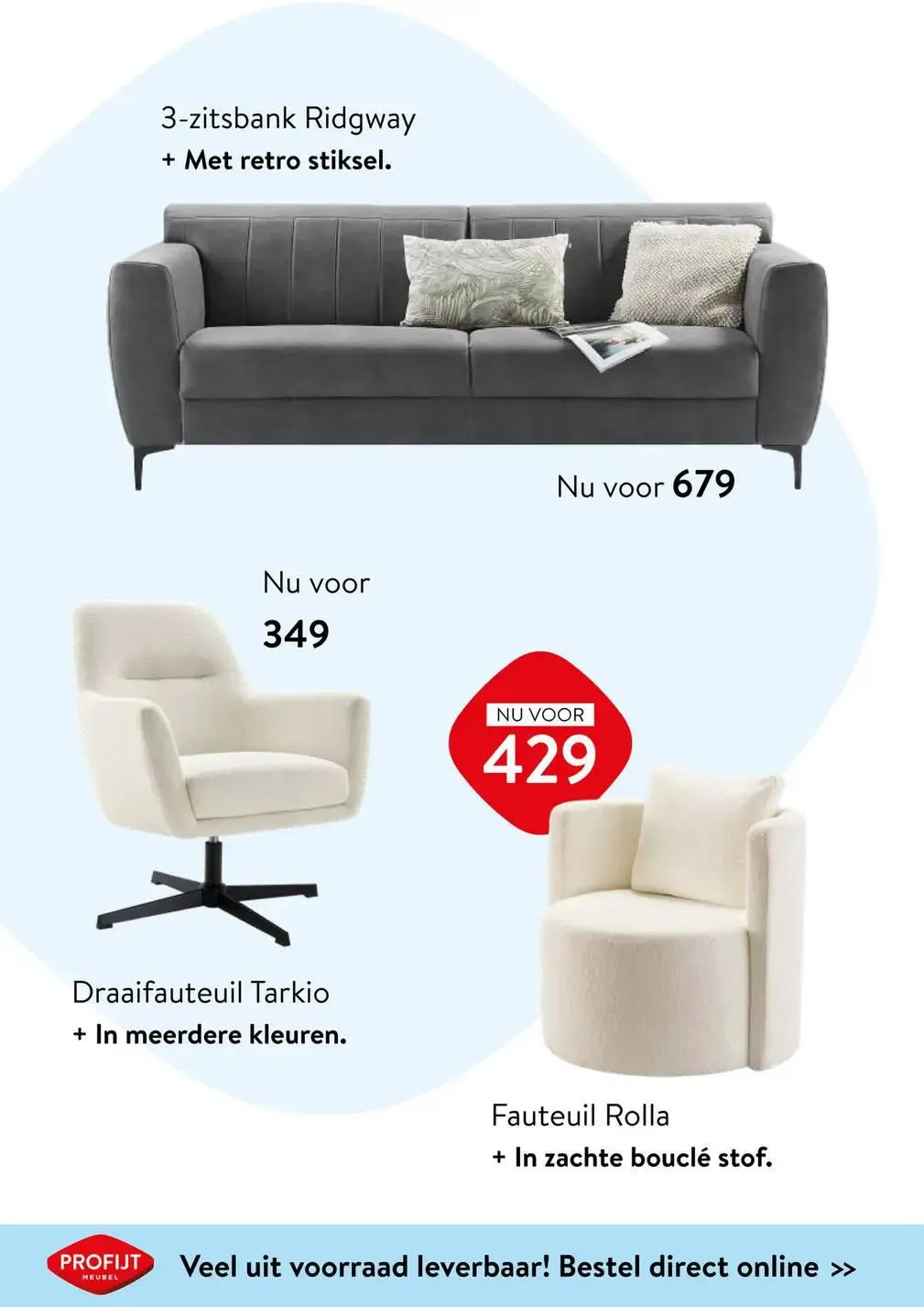 Profijt Meubel Folder van 13 oktober tot 26 november 2023 - Folder pagina 7