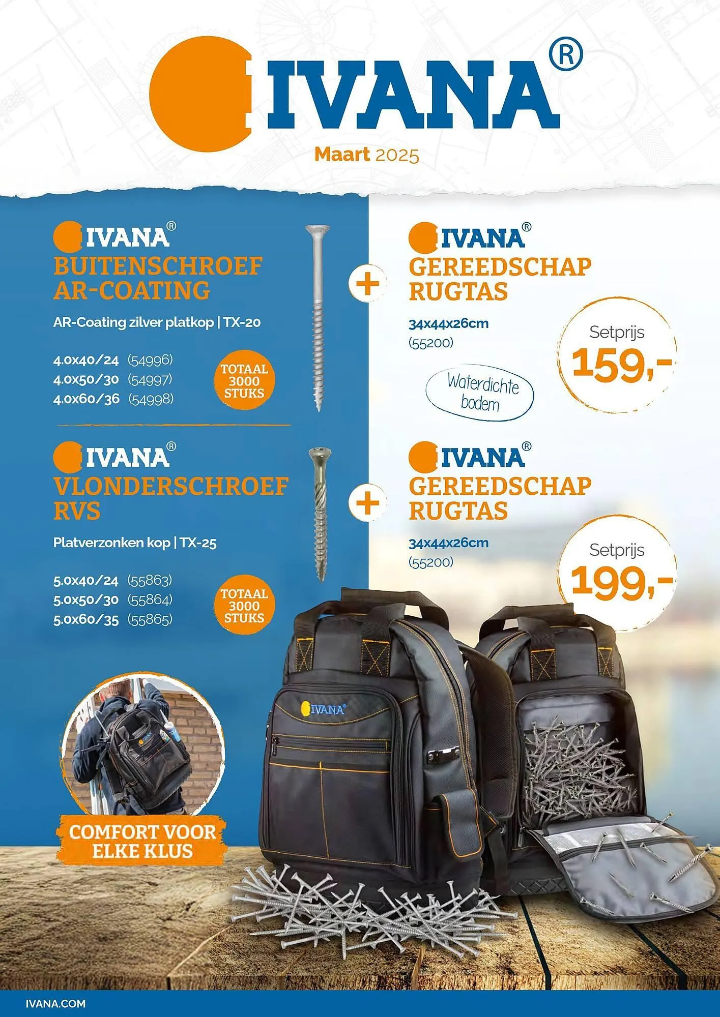 Ivana folder van 1 maart tot 31 maart 2025 - Folder pagina 1