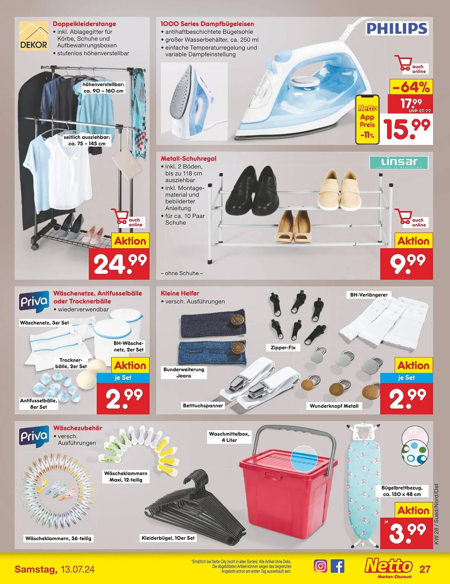 Netto Marken-Discount DE folder van 8 juli tot 13 juli 2024 - Folder pagina 33
