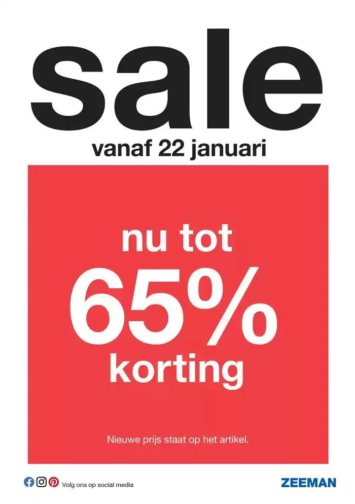 Zeeman folder van 18 januari tot 25 januari 2025 - Folder pagina 12
