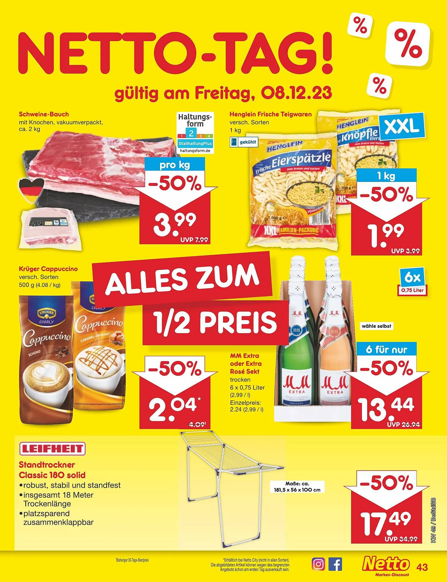Netto Marken-Discount DE folder van 4 december tot 9 december 2023 - Folder pagina 45