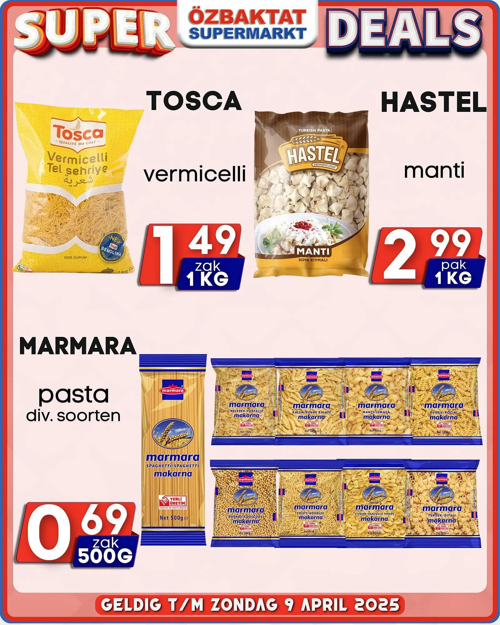 Özbaktat Supermarkt folder van 27 januari tot 9 april 2025 - Folder pagina 13