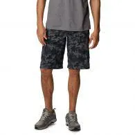 Columbia Silver Ridge Printed Cargo short heren black mod camo