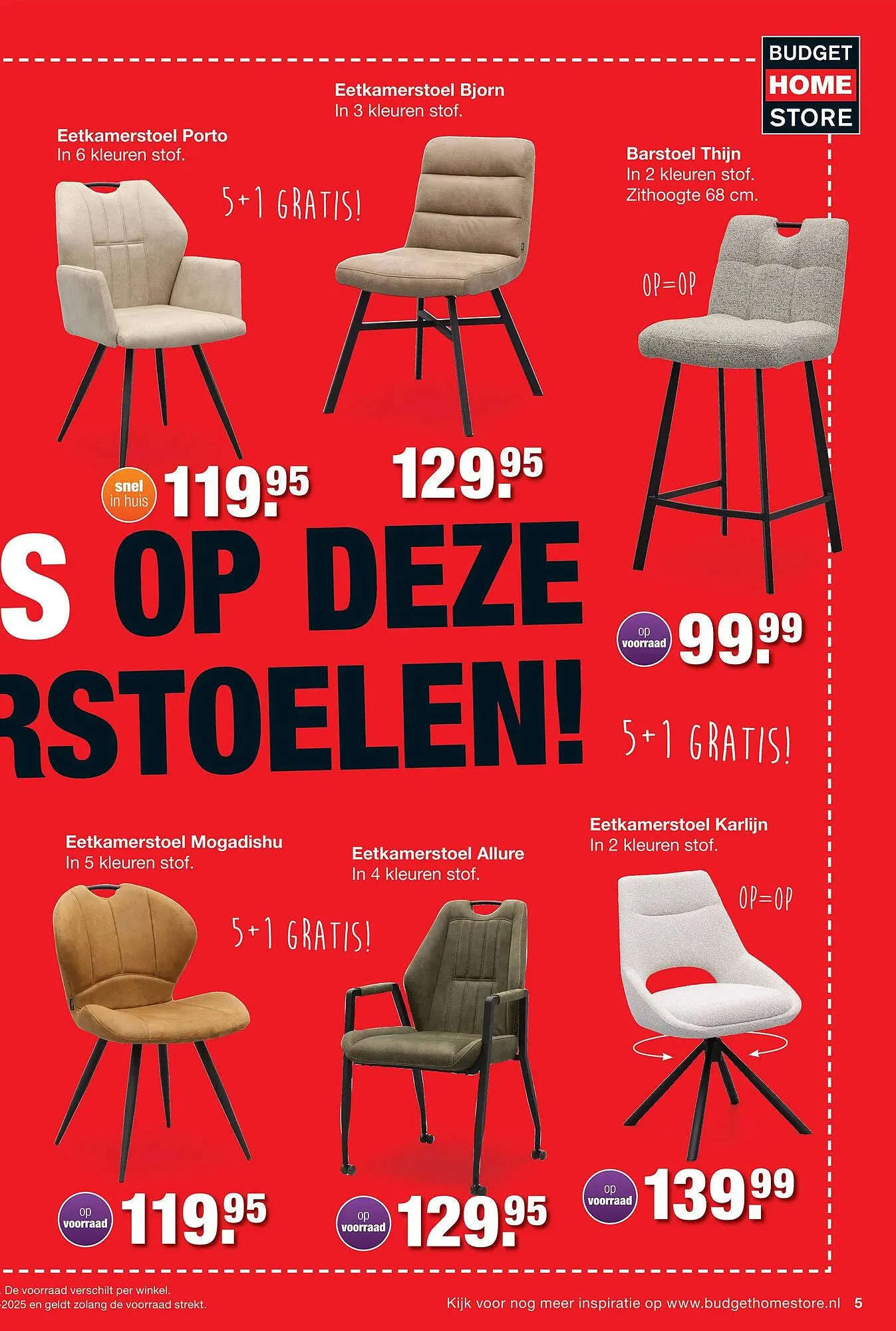 Budget Home Store folder van 11 oktober tot 9 november 2025 - Folder pagina 5