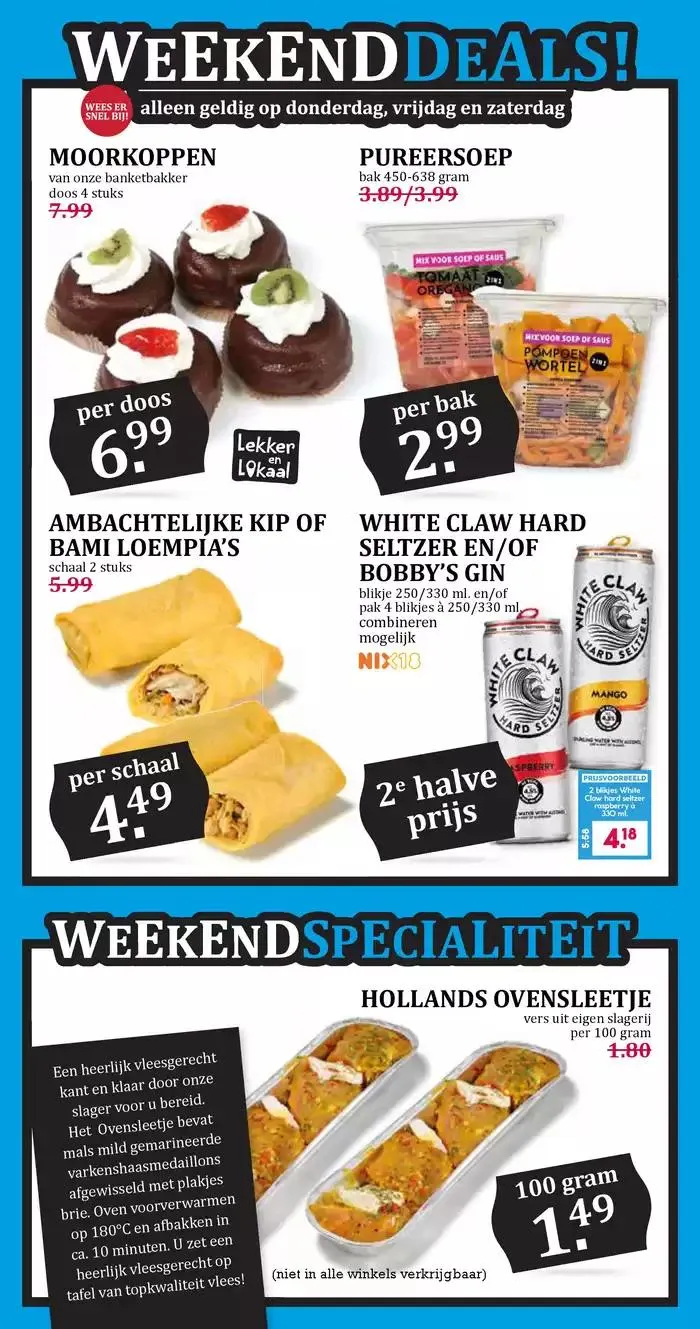 Topdeals voor alle klanten van 29 oktober tot 12 november 2024 - Folder pagina 21