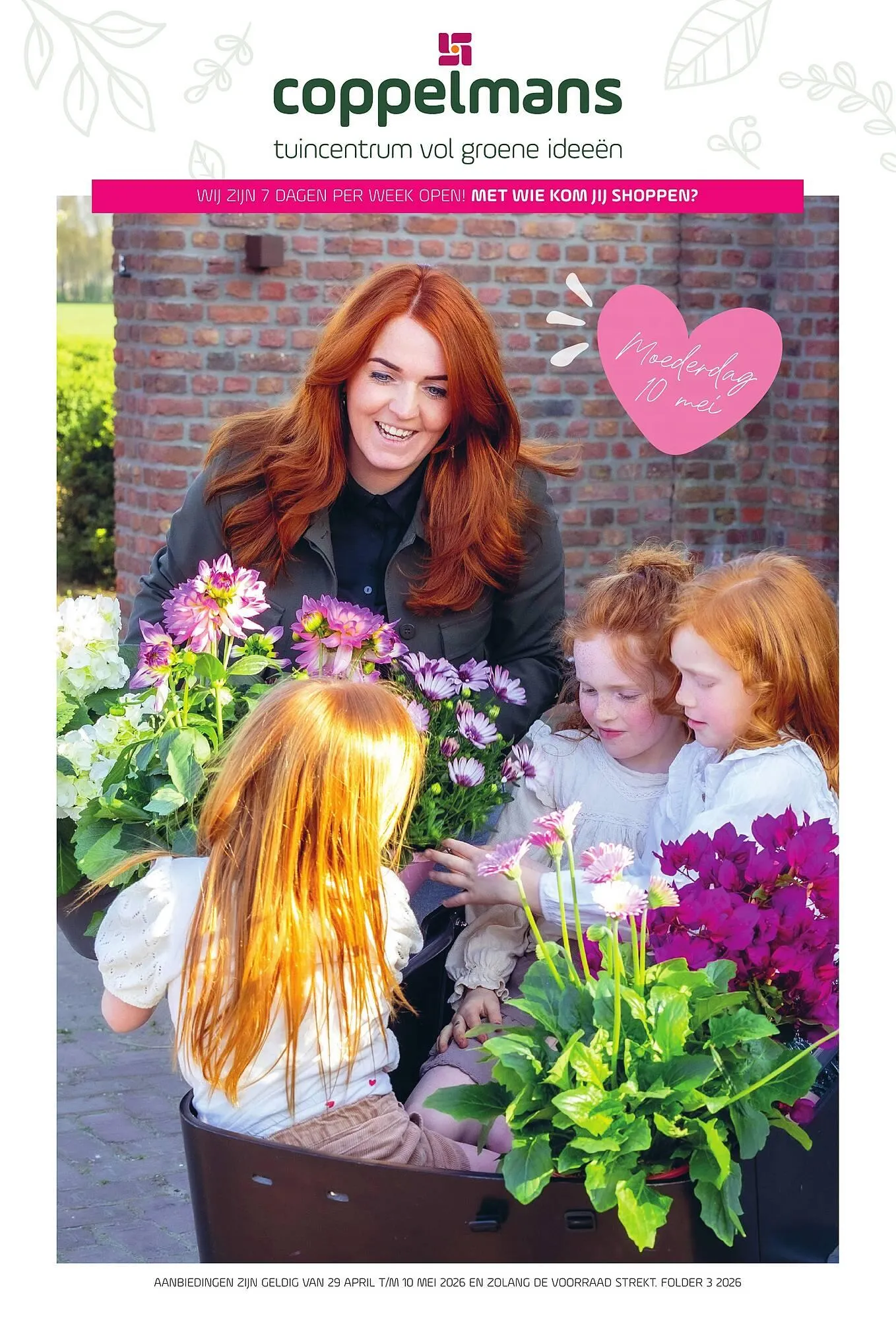 Coppelmans folder van 29 april tot 10 mei 2026 - Folder pagina 1