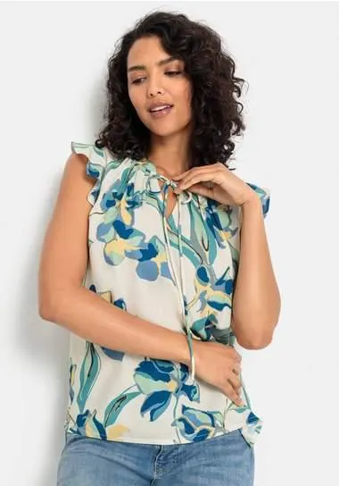 Lascana Blouse zonder sluiting met bloemenprint