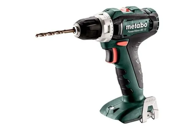 Metabo Powermaxx Bs 12 Body , Accu-Boorschroefmachine 12 Volt, In Metabox, Zonder Accu-Packs En Lader