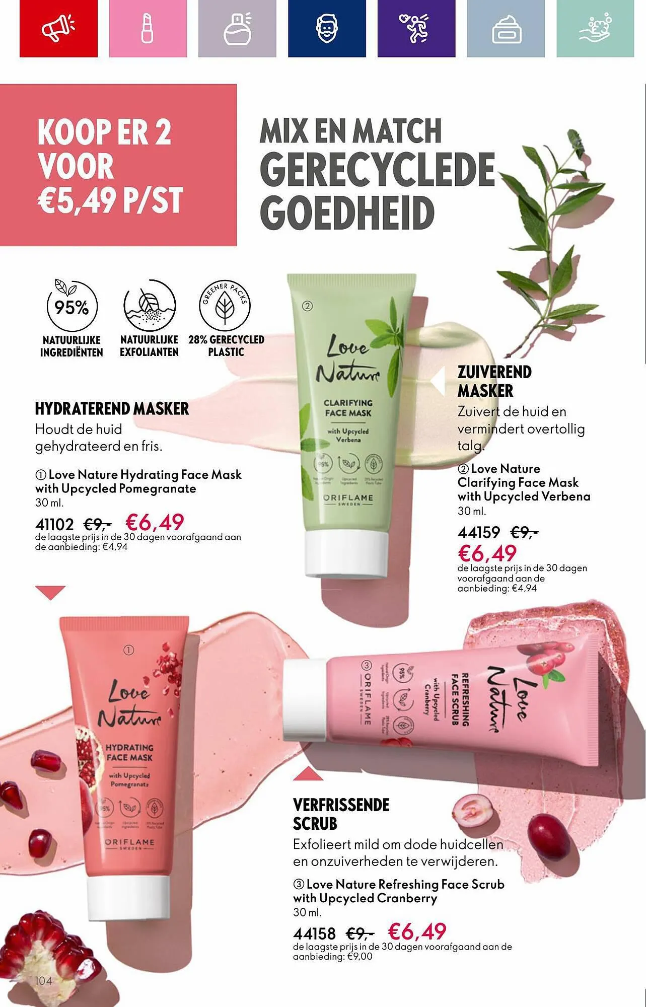 Oriflame folder van 12 september tot 3 oktober 2023 - Folder pagina 104