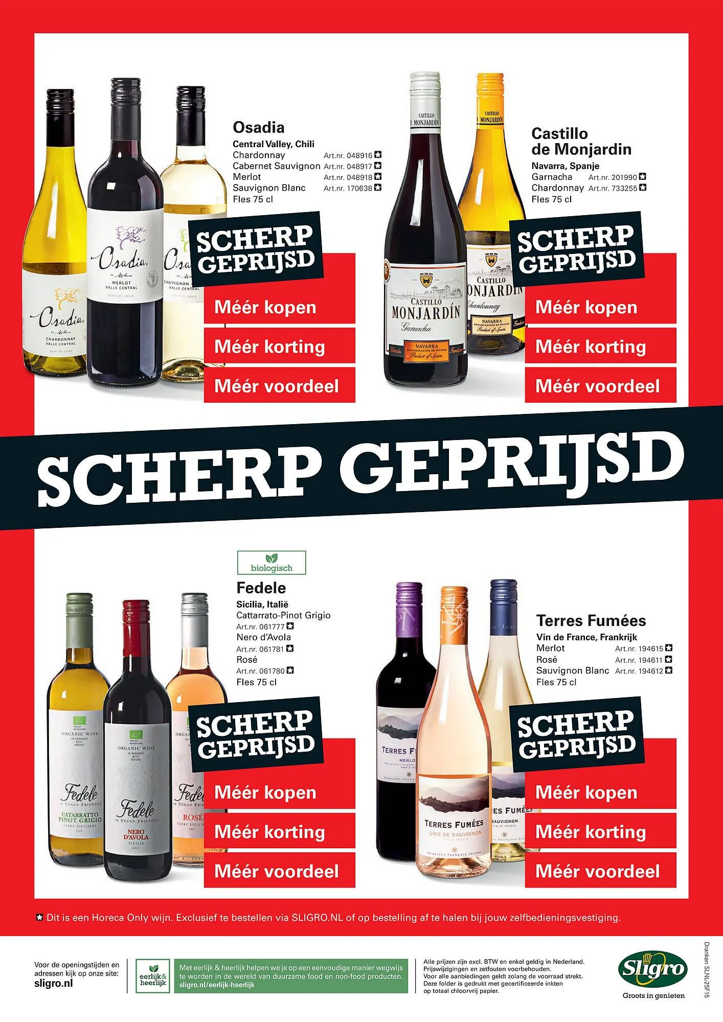 Sligro folder van 30 oktober tot 17 november 2025 - Folder pagina 9