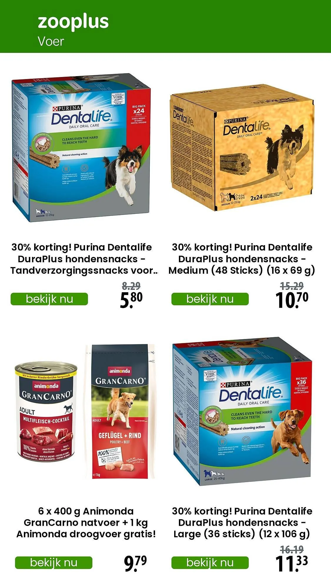 Zooplus folder van 1 oktober tot 14 oktober 2025 - Folder pagina 6
