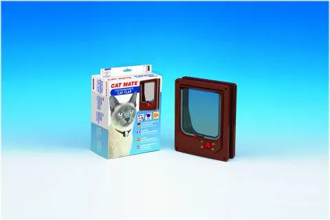 CATMATE 254 Electromagnetisch - Kattenluik & Kattendeuren - 195x300 mm - Wit