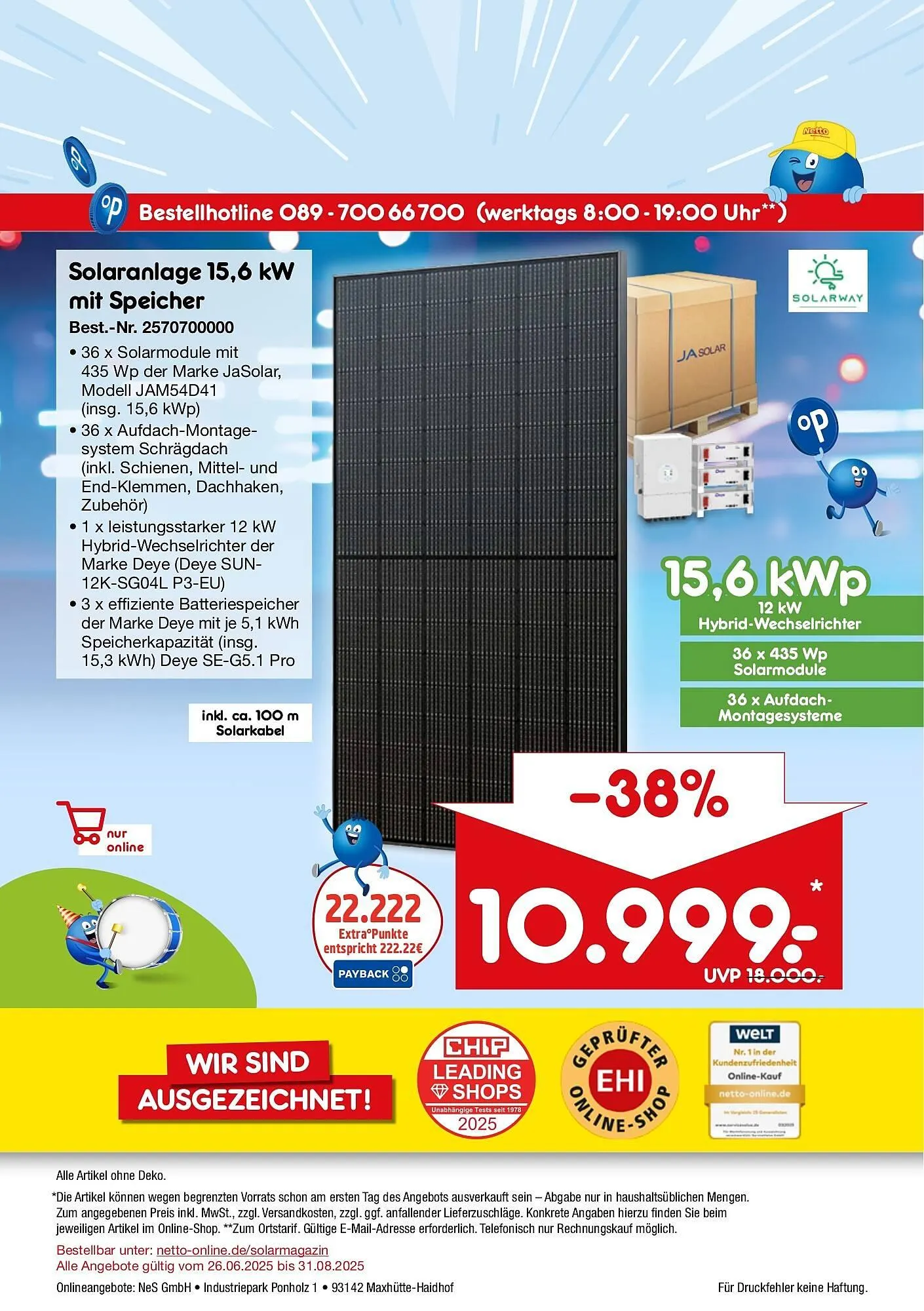 Netto Marken-Discount DE folder van 26 juni tot 31 augustus 2025 - Folder pagina 12