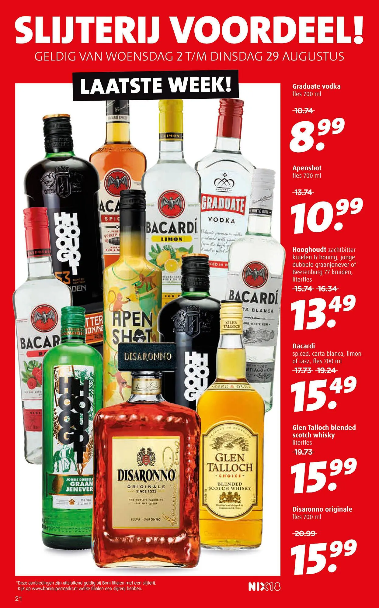 Boni folder van 23 augustus tot 29 augustus 2023 - Folder pagina 21