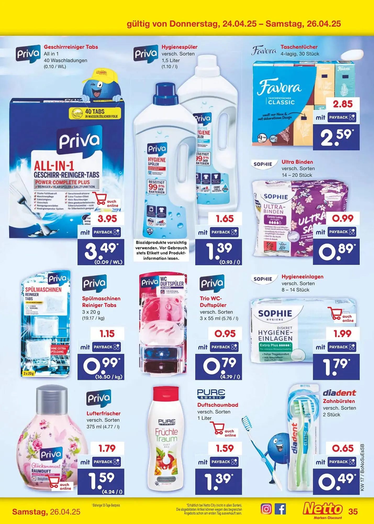 Netto Marken-Discount DE folder van 22 april tot 26 april 2025 - Folder pagina 55
