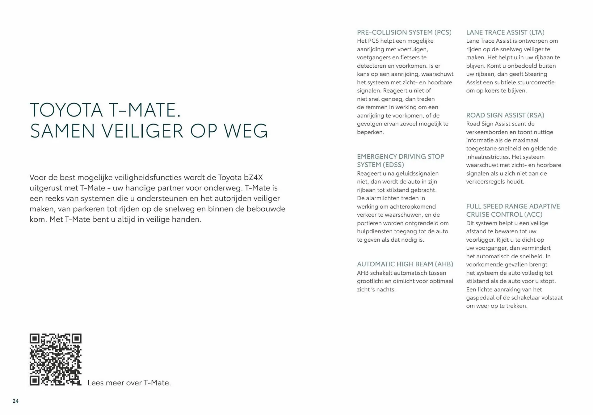 Toyota bZ4X folder van 8 januari tot 8 januari 2024 - Folder pagina 24