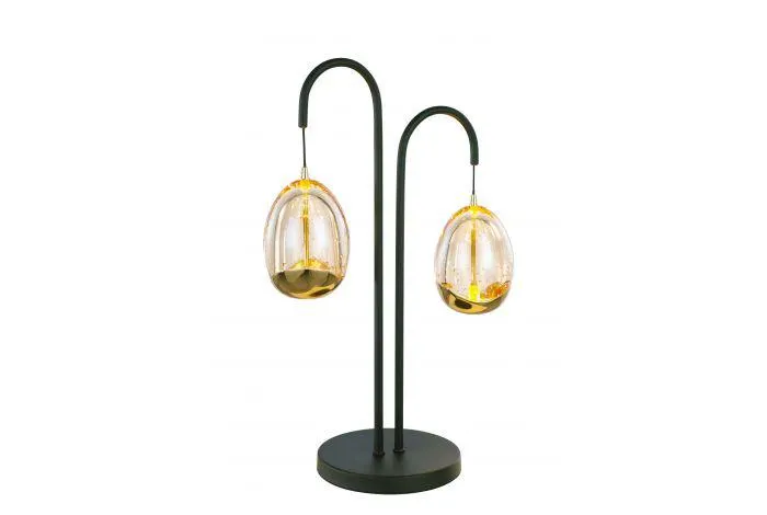 Highlight Tafellamp Golden Egg Zwart/Goud