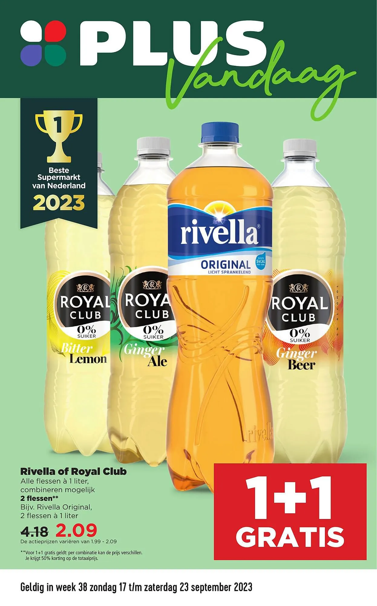 PLUS folder van 17 september tot 23 september 2023 - Folder pagina 1