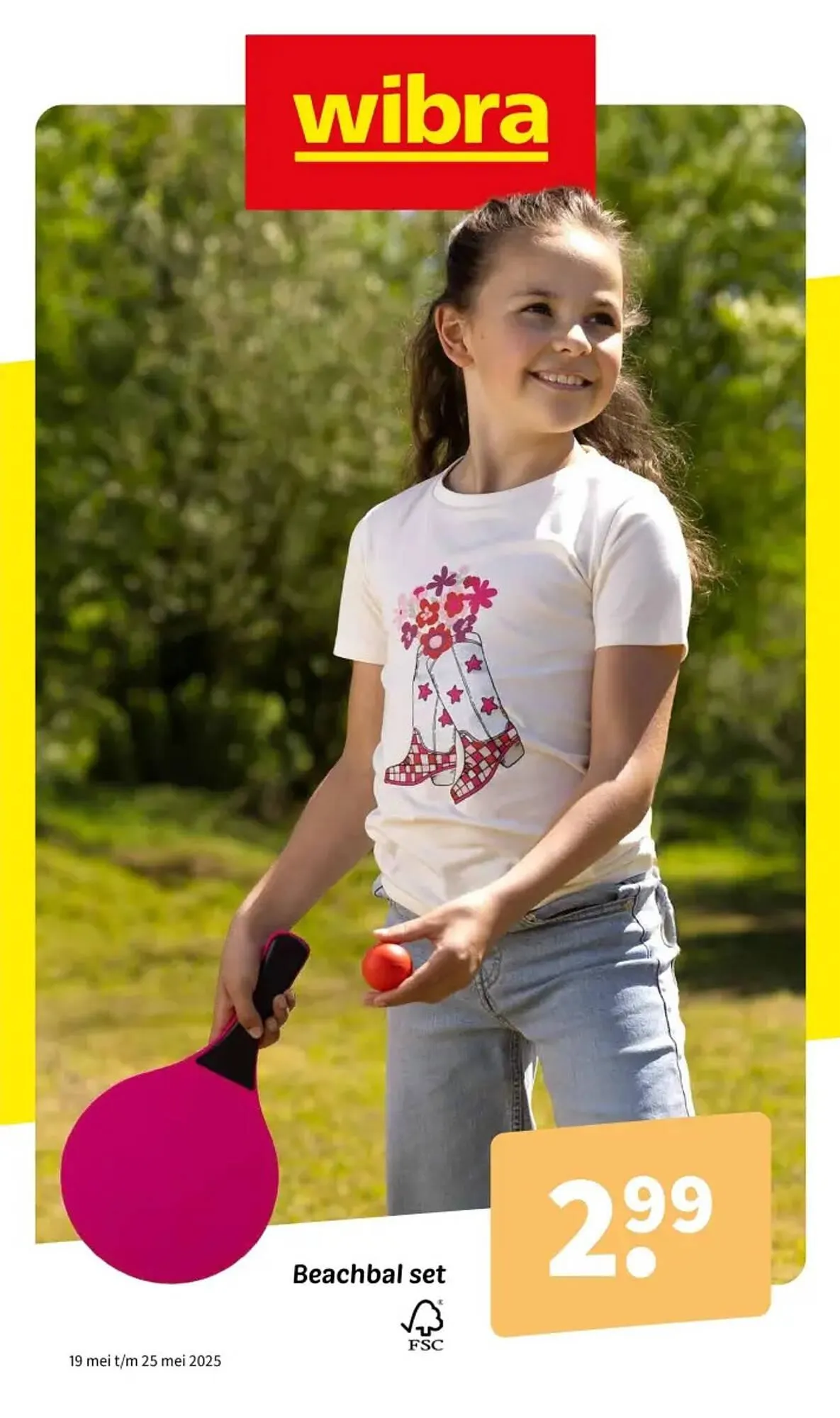 Wibra folder van 19 mei tot 25 mei 2025 - Folder pagina 1