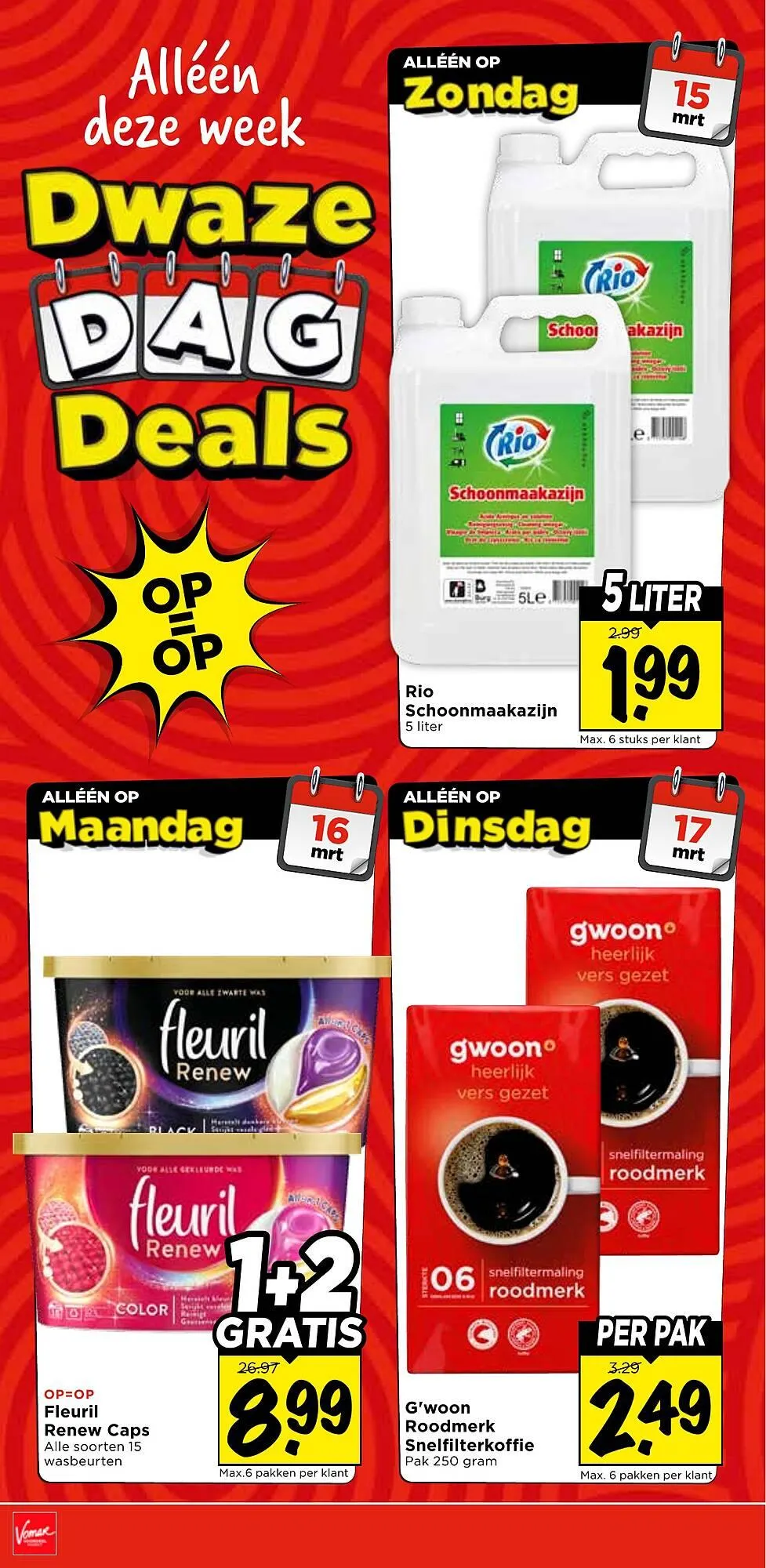 Vomar Voordeelmarkt folder van 15 maart tot 21 maart 2026 - Folder pagina 2