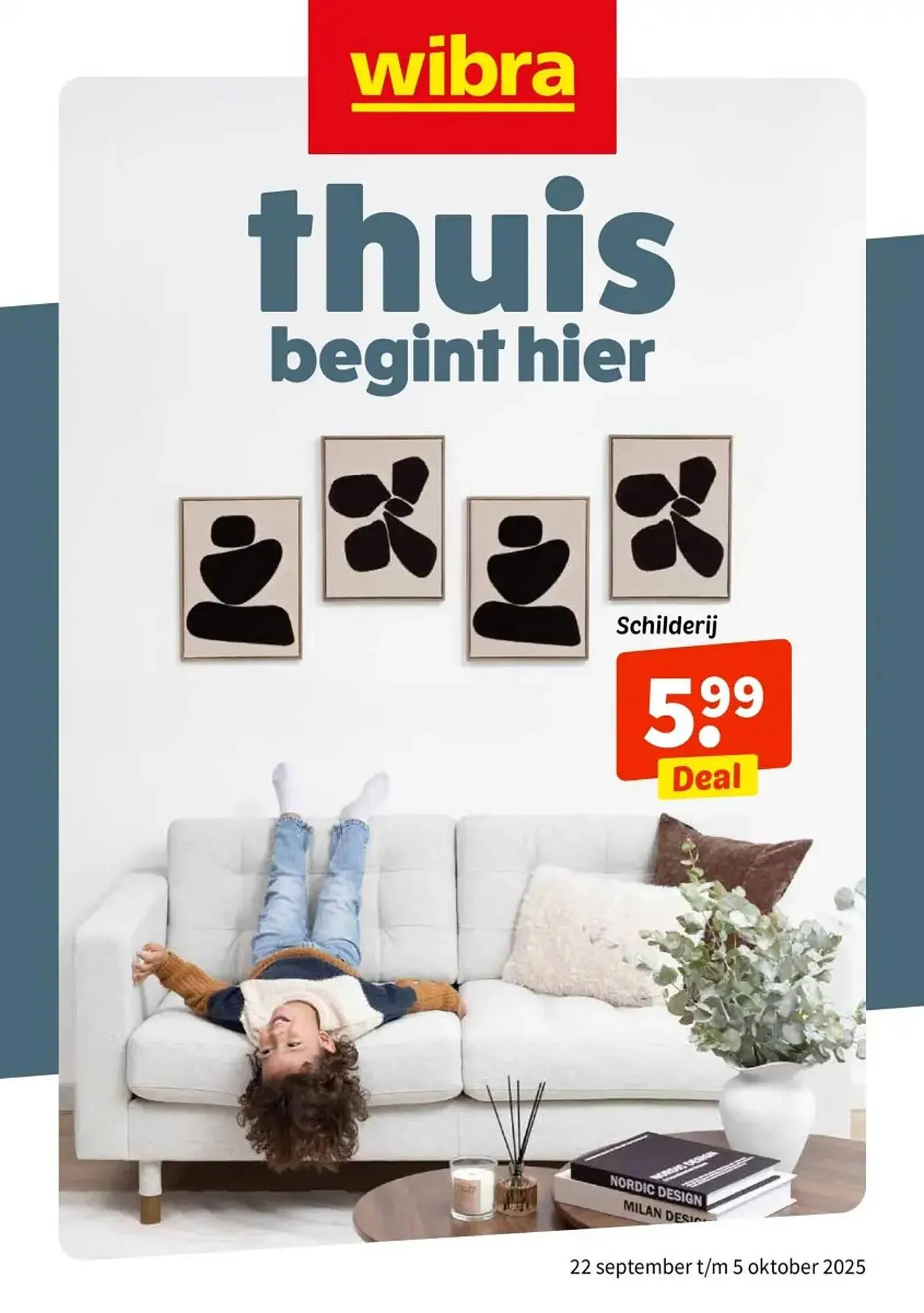 Wibra folder van 22 september tot 5 oktober 2025 - Folder pagina 1