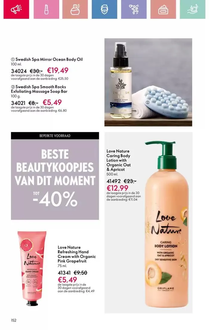 ORIFLAME folder van 5 januari tot 12 januari 2025 - Folder pagina 152