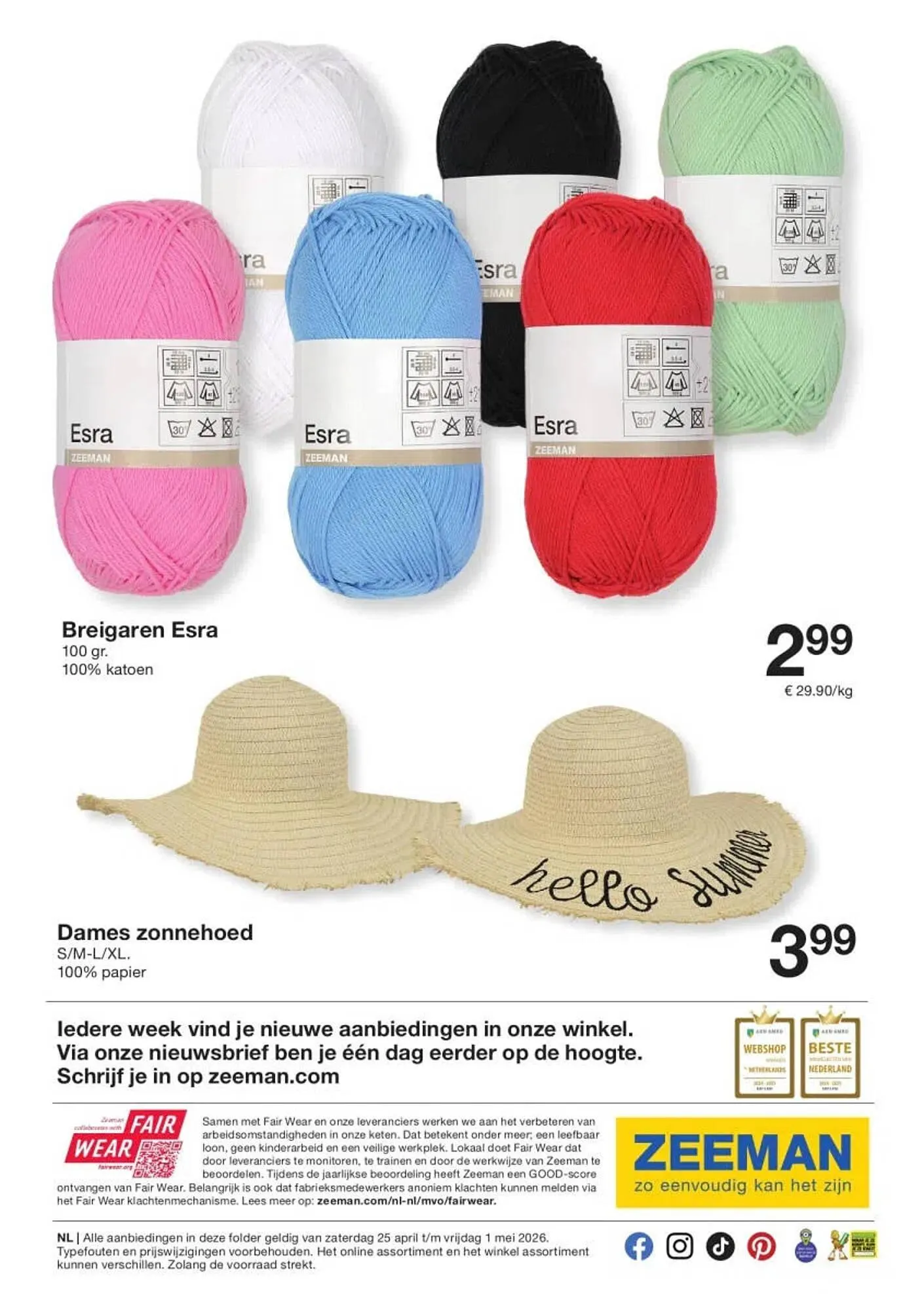 Zeeman folder van 25 april tot 1 mei 2026 - Folder pagina 6