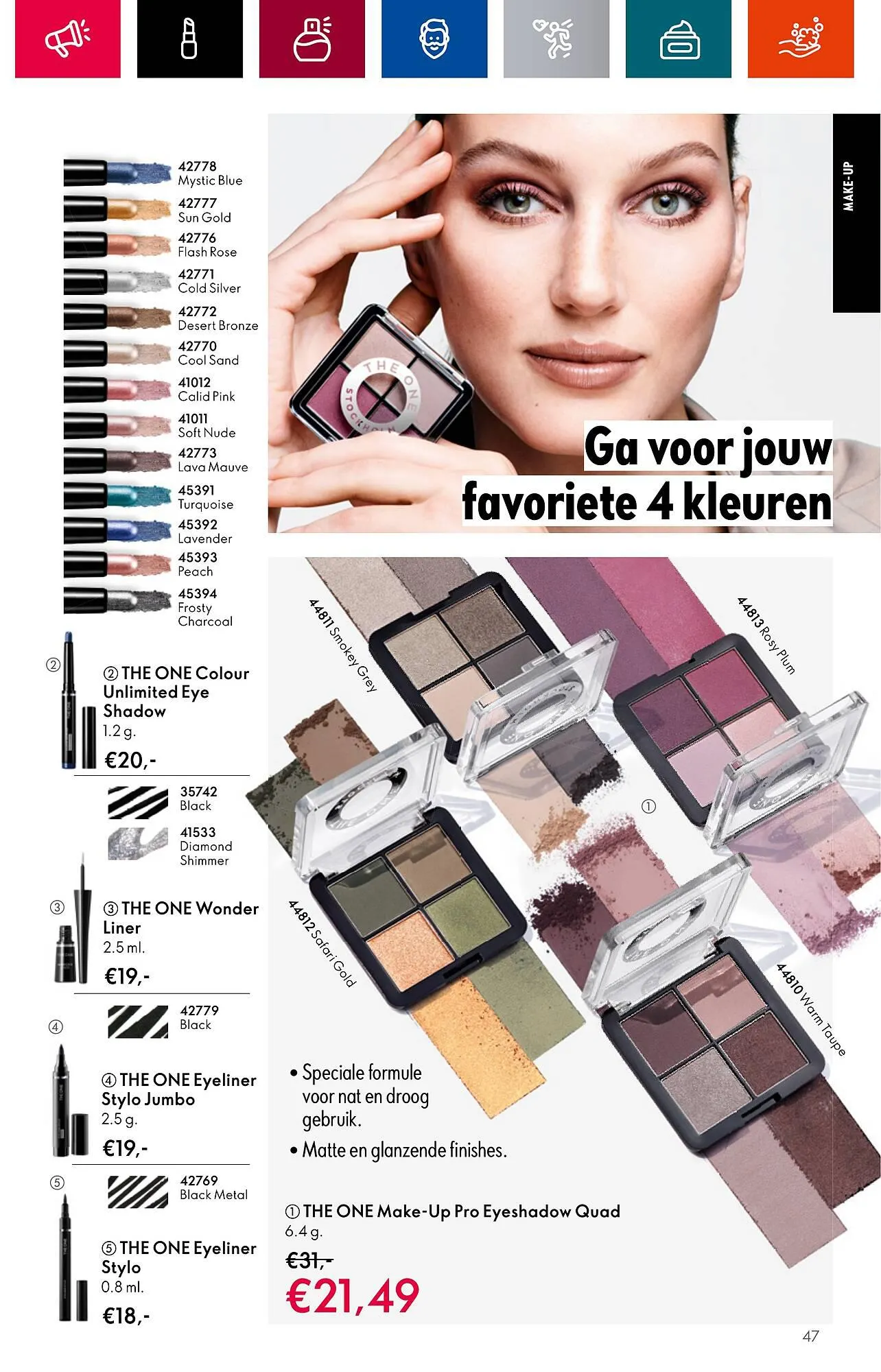Oriflame folder van 28 juni tot 18 juli 2023 - Folder pagina 47