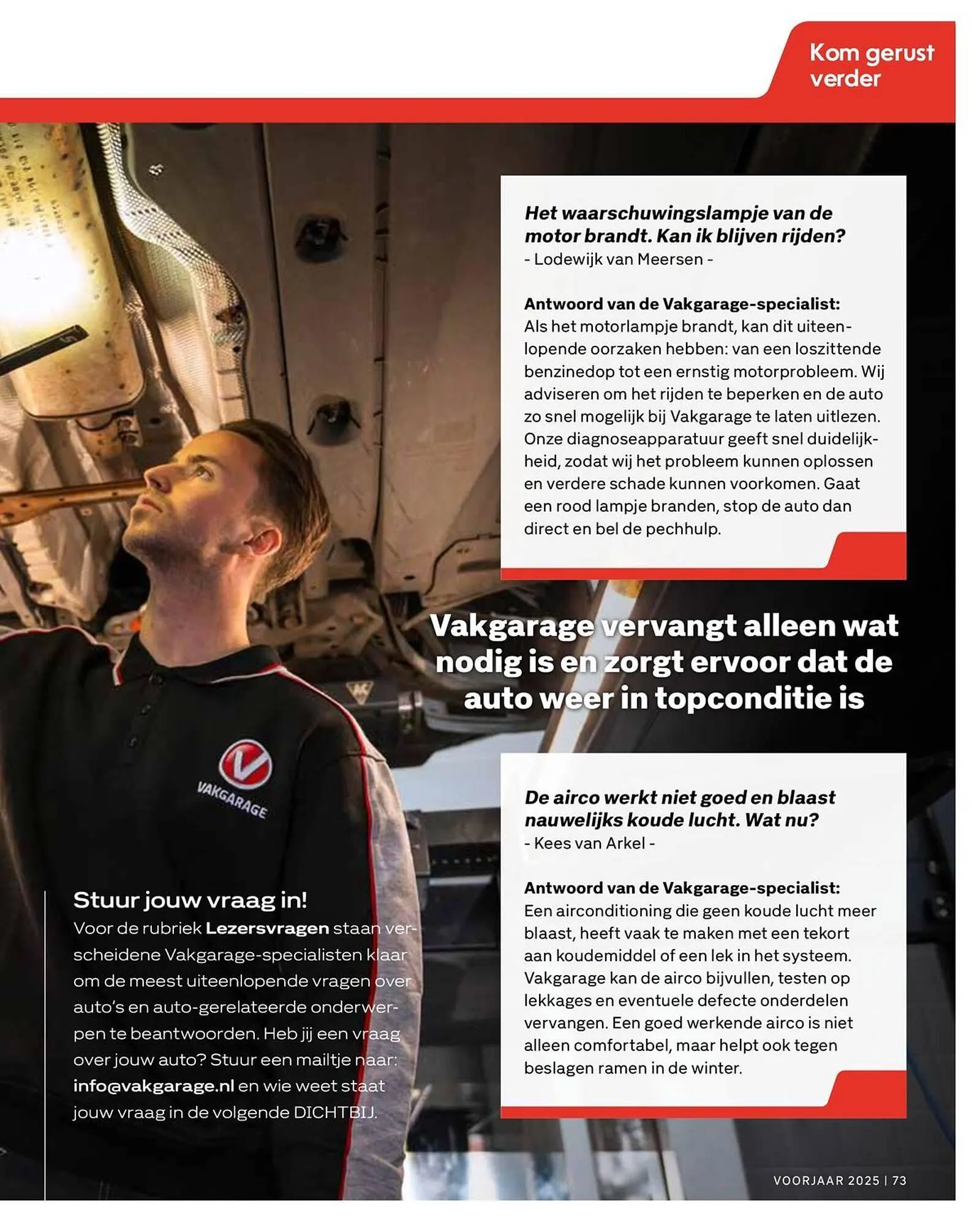 Vakgarage folder van 28 maart tot 30 april 2025 - Folder pagina 73