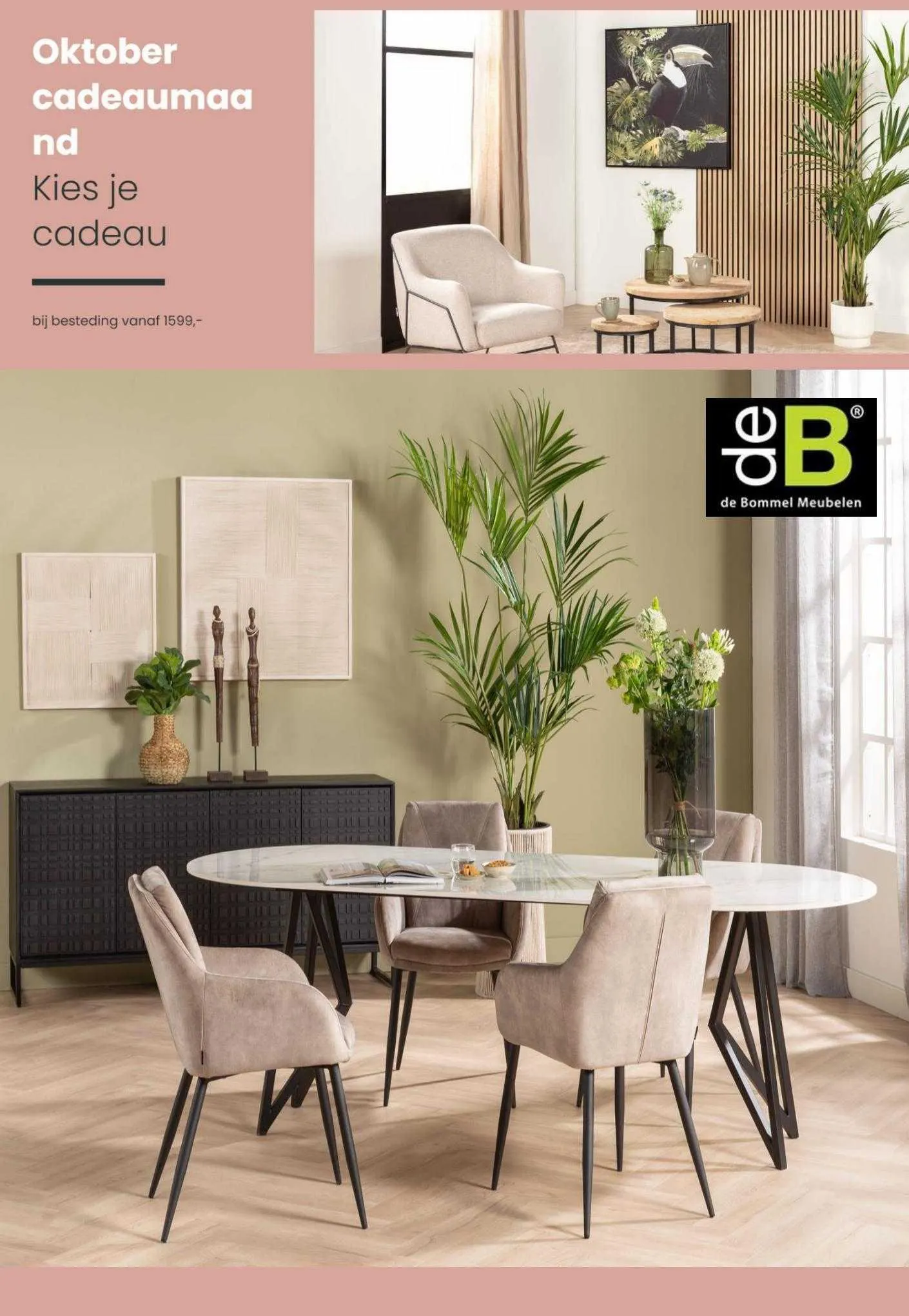De Bommel Meubelen Folder van 5 oktober tot 29 oktober 2023 - Folder pagina 1