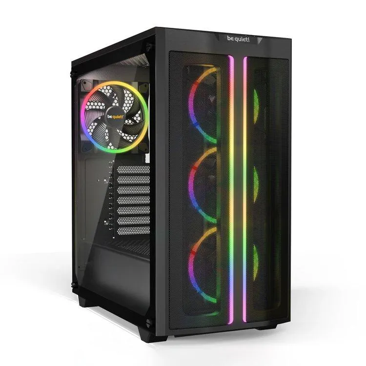 be quiet! Pure Base 500 FX, RGB, Zwart