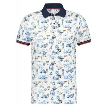 Polo's met Print - Maat XS & 3XL