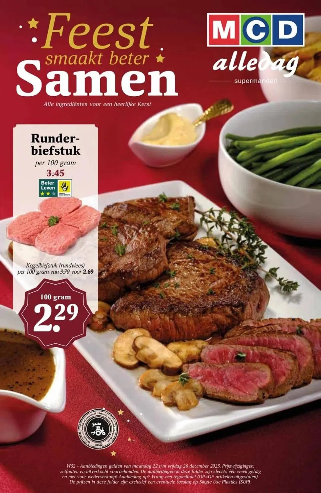 MCD Supermarkt folder van 22 december tot 26 december 2025 - Folder pagina 1