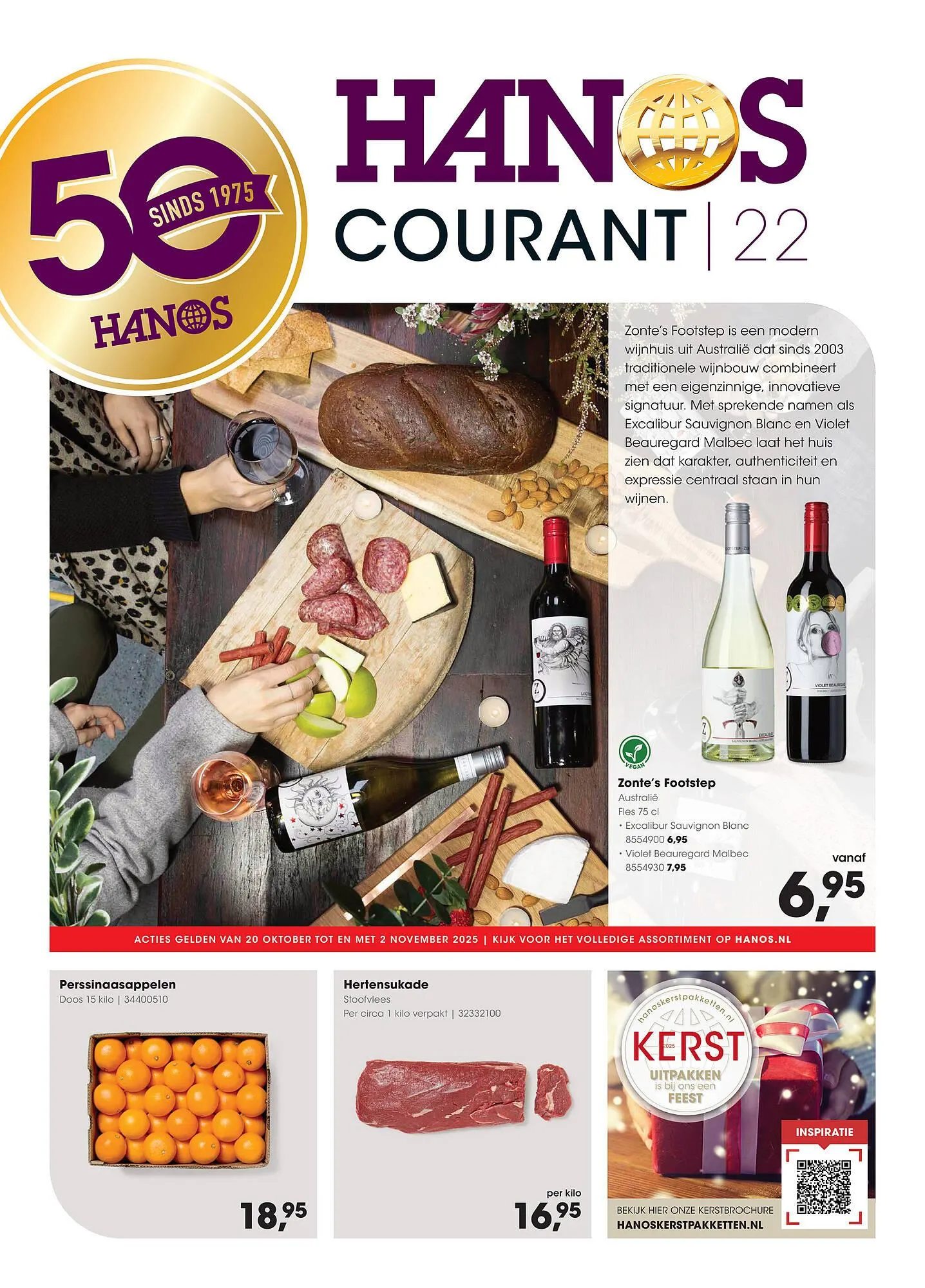 HANOS folder van 20 oktober tot 2 november 2025 - Folder pagina 1