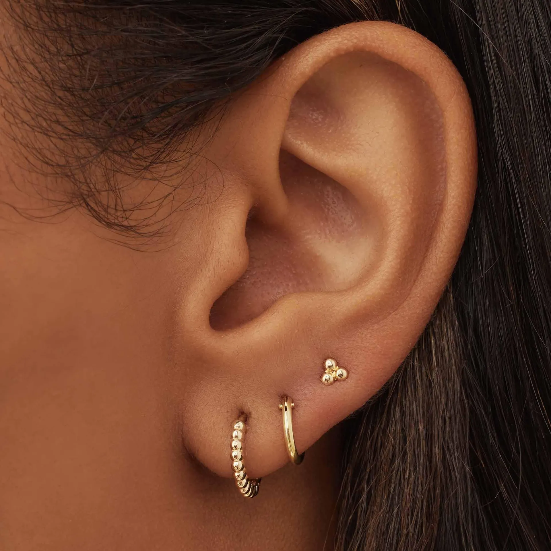 Isabel Bernard Rivoli Zélie 14 Karaat Gouden Oorbellen IB360210