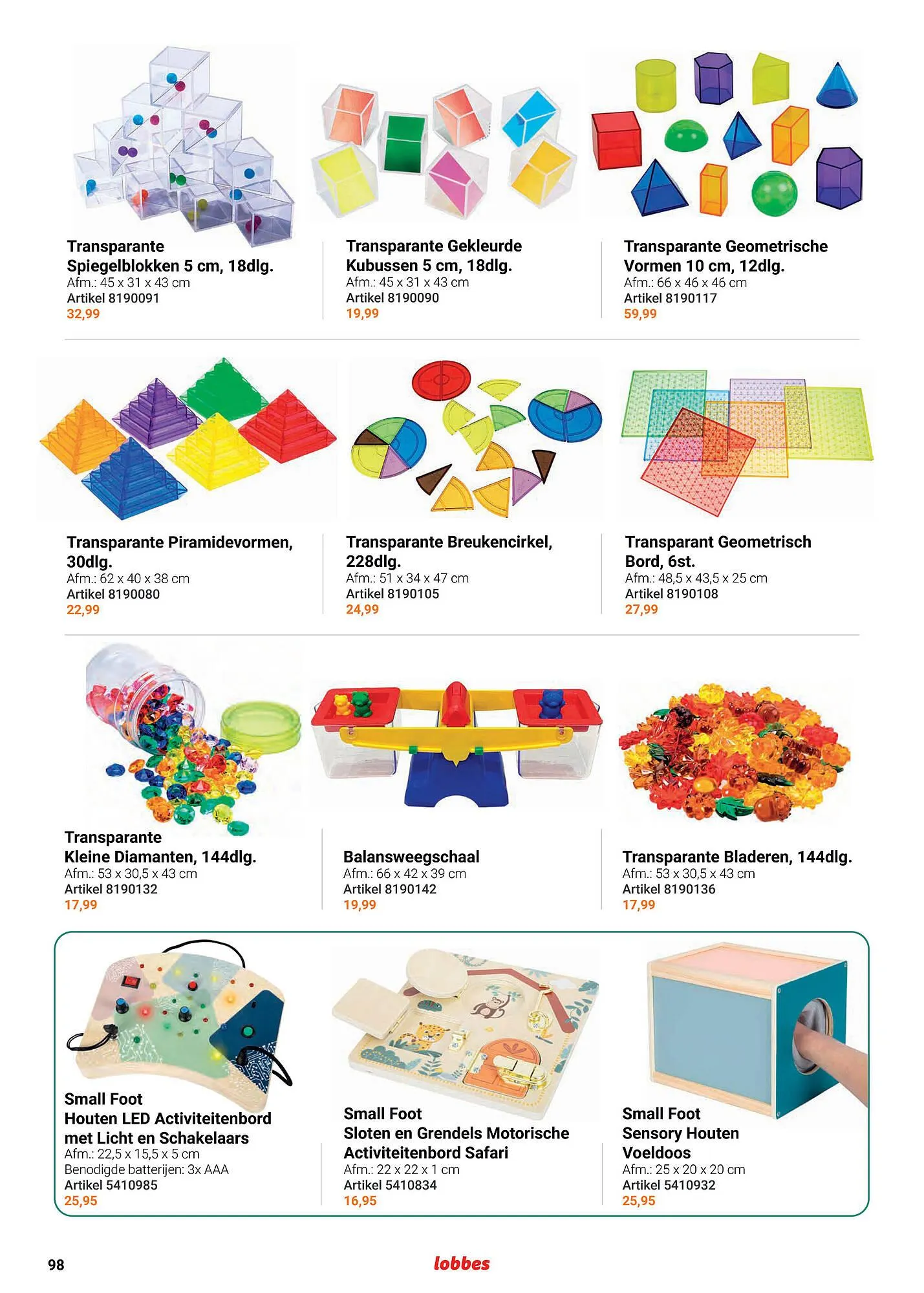 Lobbes folder van 5 september tot 5 december 2025 - Folder pagina 100